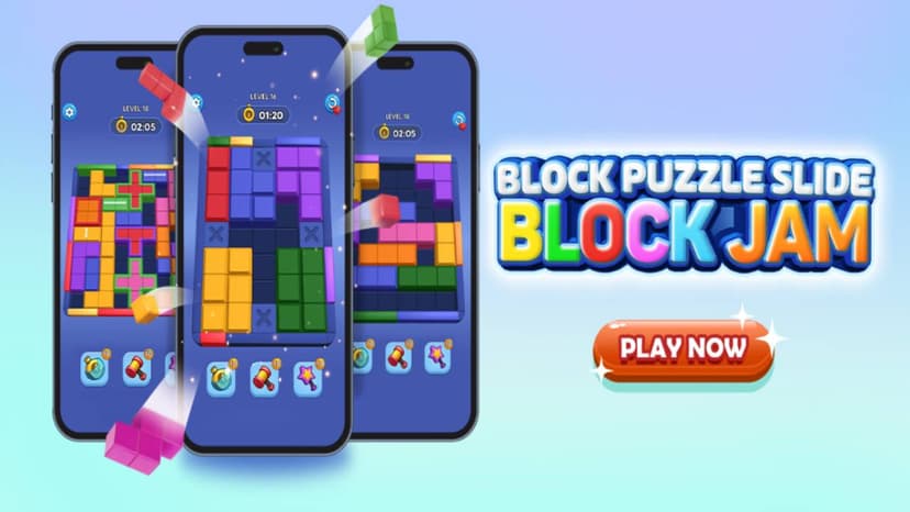 لغز الكتلة: Slide Block Jam