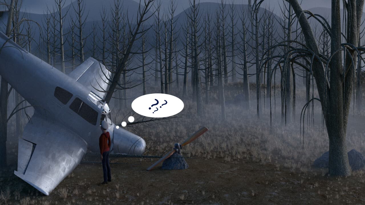 فقدت في الغابة