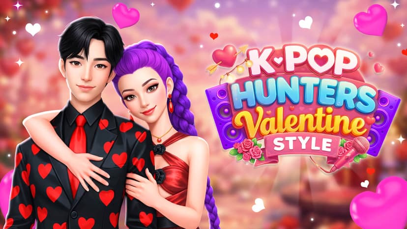 أسلوب K-Pop Hunters Valentine