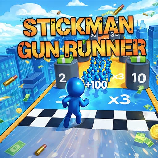 عداء بندقية Stickman