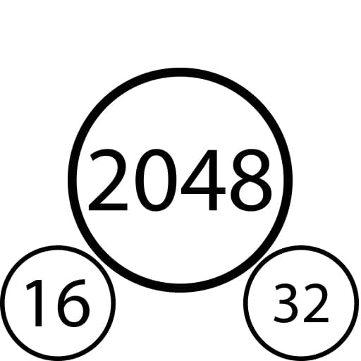 دمج الأرقام 2048