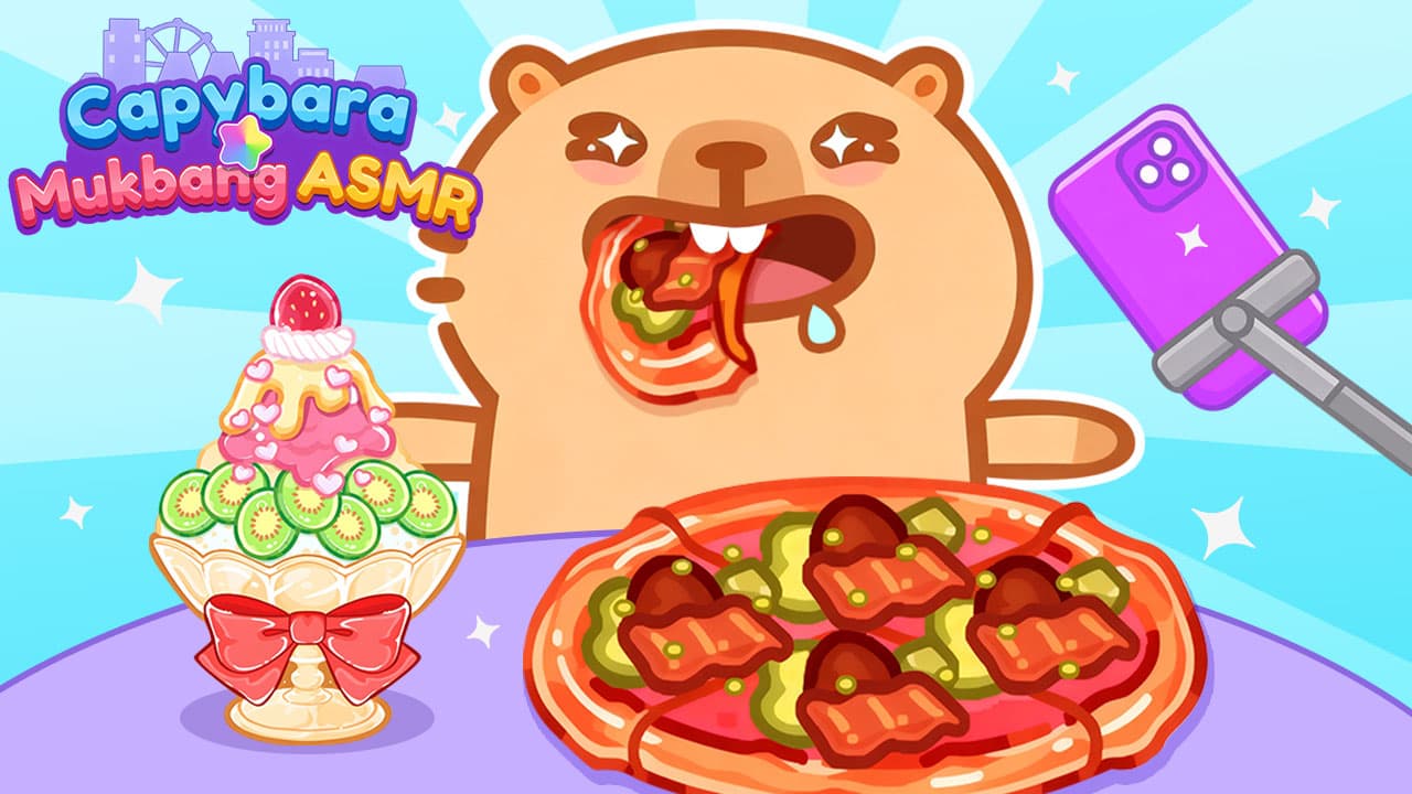 Capybara Mukbang ASMR