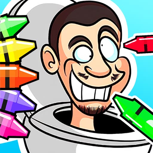 تلوين المراحيض سكيبيدي