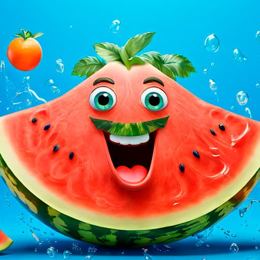 دمج الفواكه: أضعاف البطيخ!