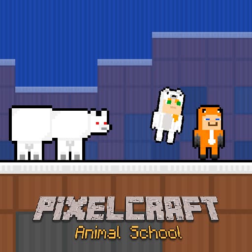 PixelCraft Animal School