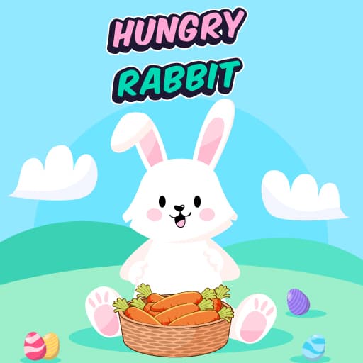 أرنب جائع