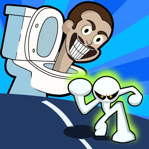 Stickman مقابل Skibidi المرحاض