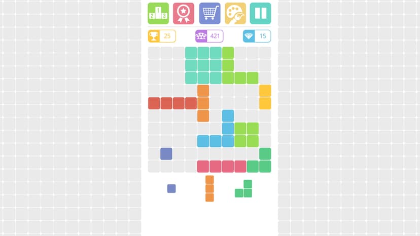 10x10 ملء الشبكة!