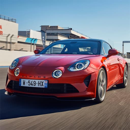 جبال الألب A110 S الشريحة