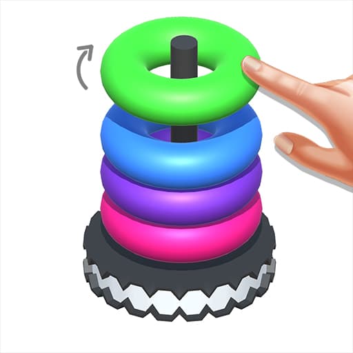 هوب كومة فرز لعبة اللغز 3D