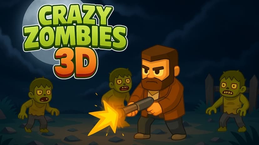 مجنون الزومبي 3D