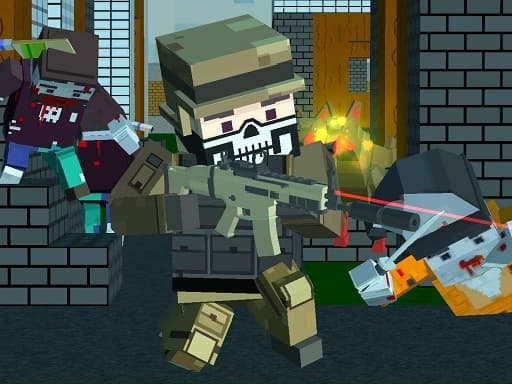 لعبة Combat Strike Zombie Survival متعددة اللاعبين