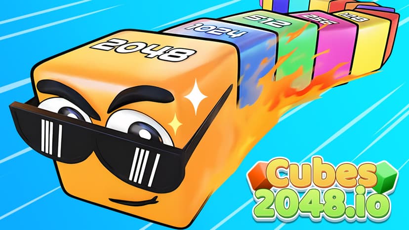 مكعبات 2048.io