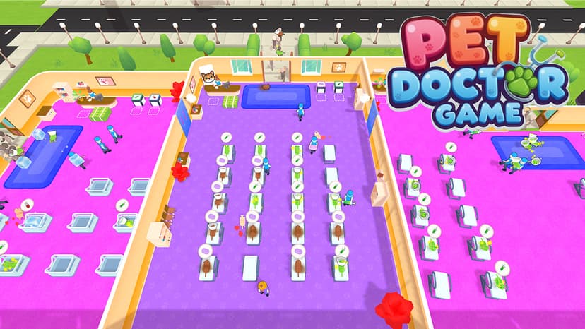 لعبة Pet Doctor Business Tycoon-Pet Care