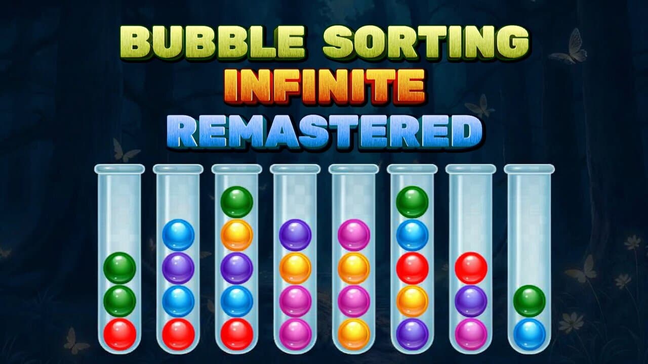 فرز الفقاعات اللانهائية Remastered