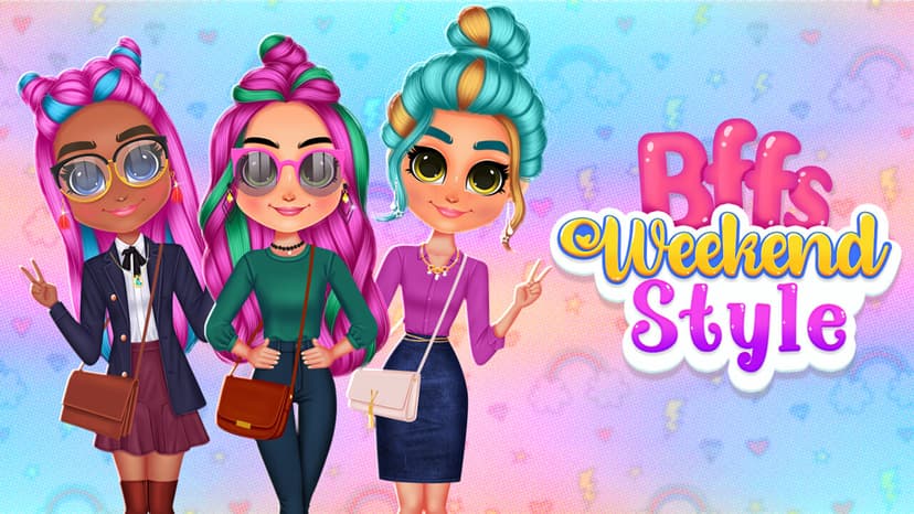 نمط عطلة نهاية الأسبوع Bff