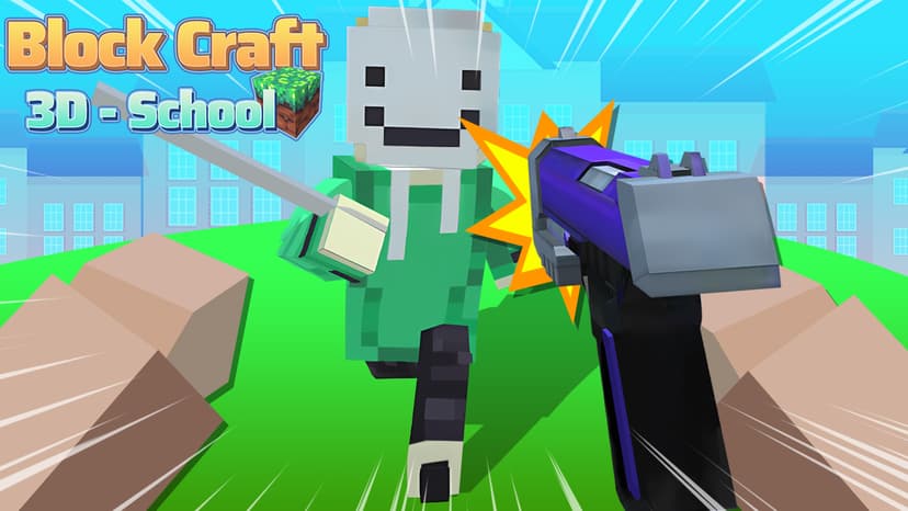 Block Craft 3D School