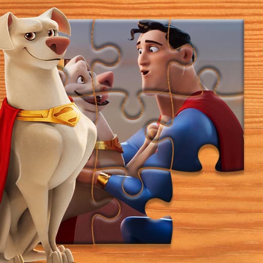 DC League of Super Pets أحجية الصور المقطوعة