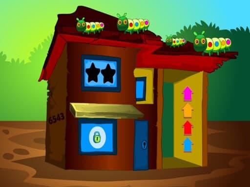 Halloween Caterpillar Escape