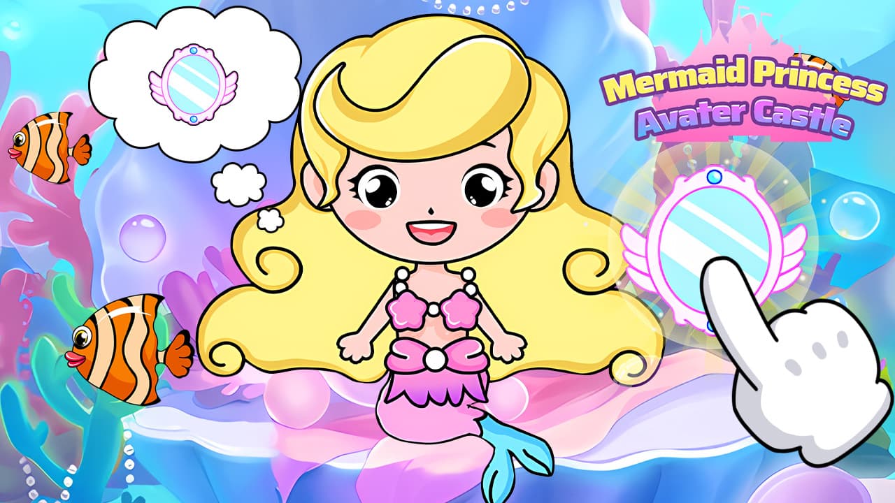 Mermaid Princess Avater Castle