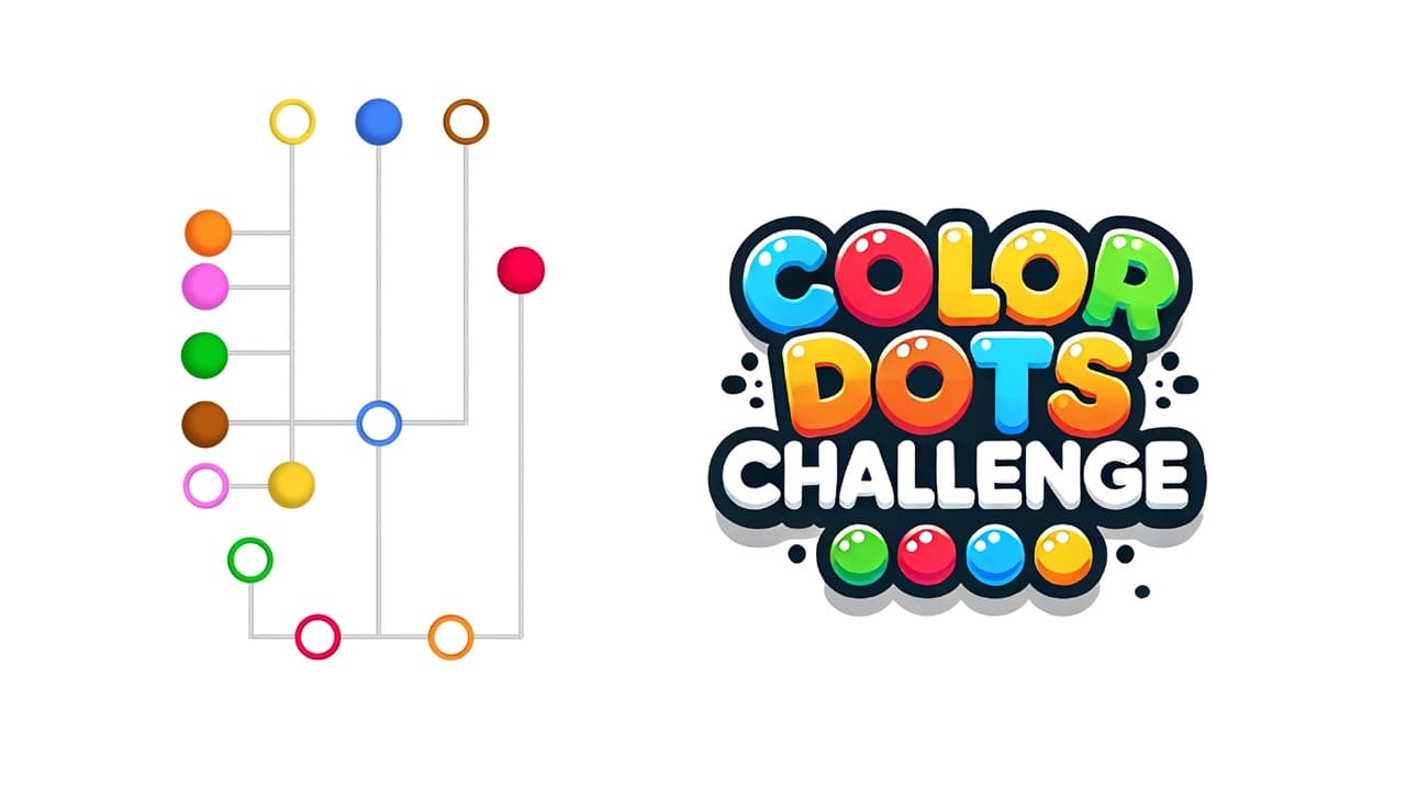 تحدي النقاط الملونة