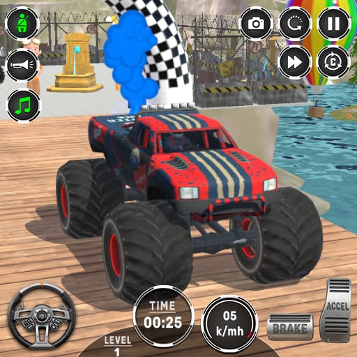 Monster Truck Simulator Game