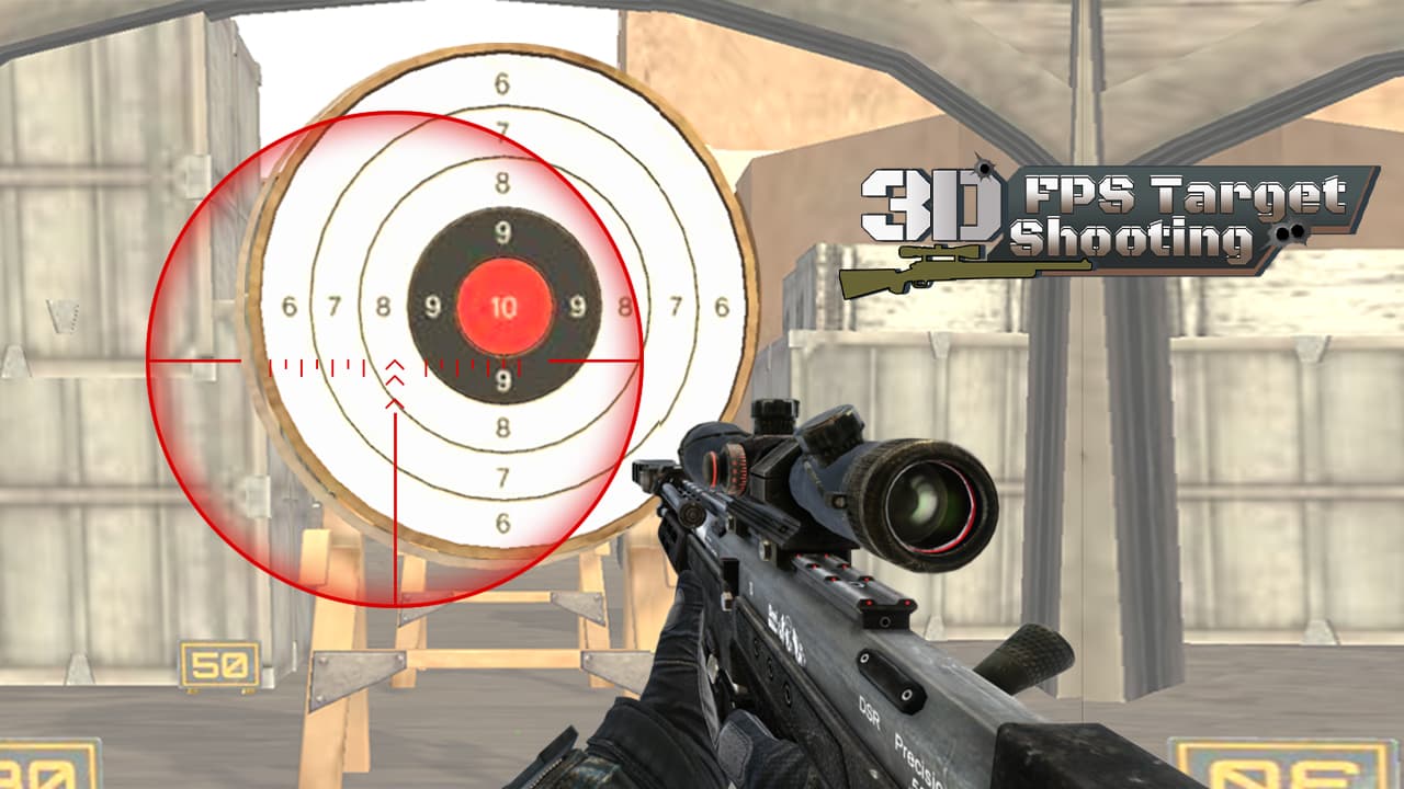 إطلاق النار على الهدف ثلاثي الأبعاد FPS