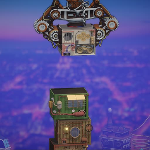 منشئ برج Steampunk