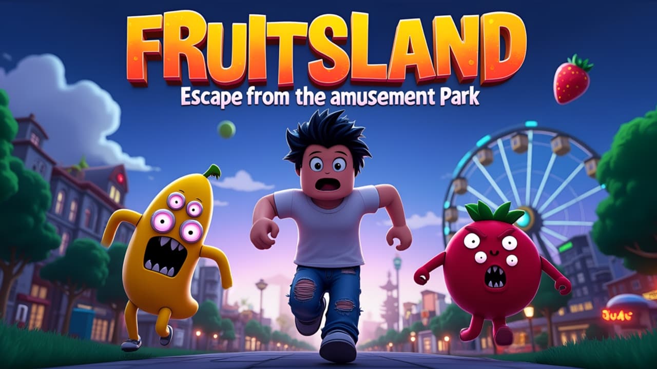 Fruitsland: الهروب من مدينة الملاهي