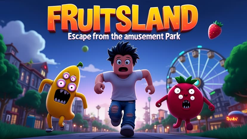 Fruitsland: الهروب من مدينة الملاهي