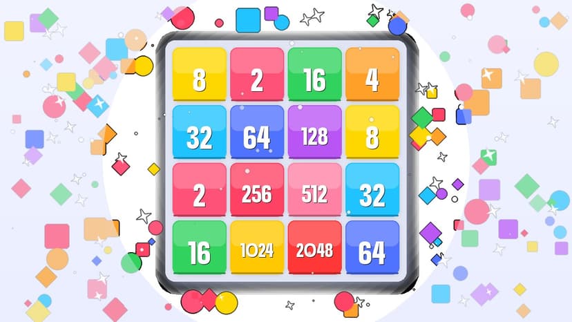 دمج الكتل 2048