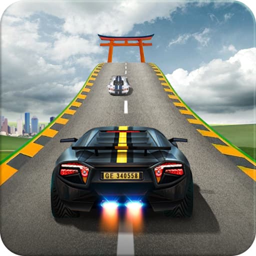 Impossible Car Stunts - Mega Car Ramp