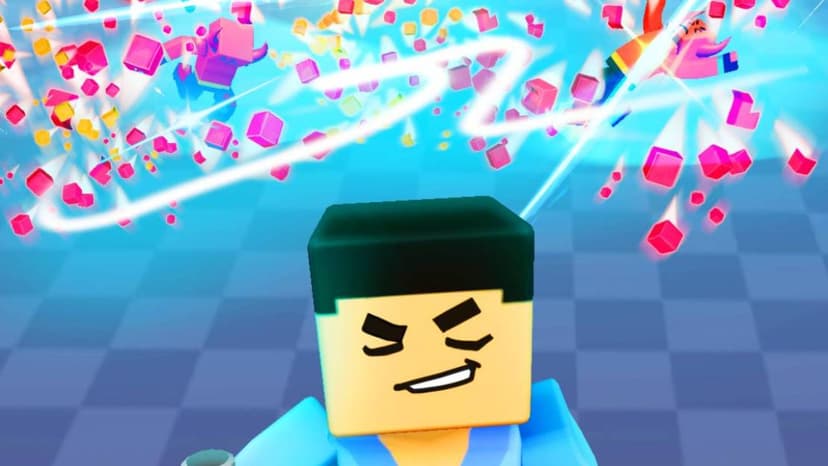 3D Block Gladiator: رسم السيف