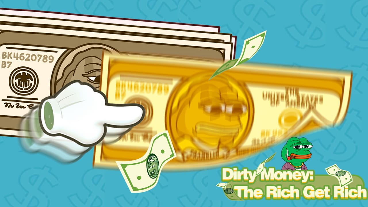 المال القذر الأغنياء يصبحون أغنياء