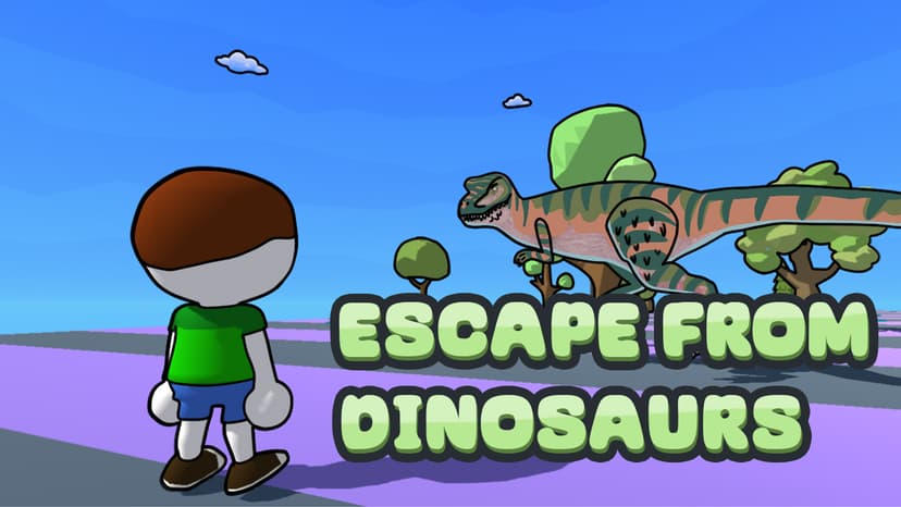 Escape from dinosaurs