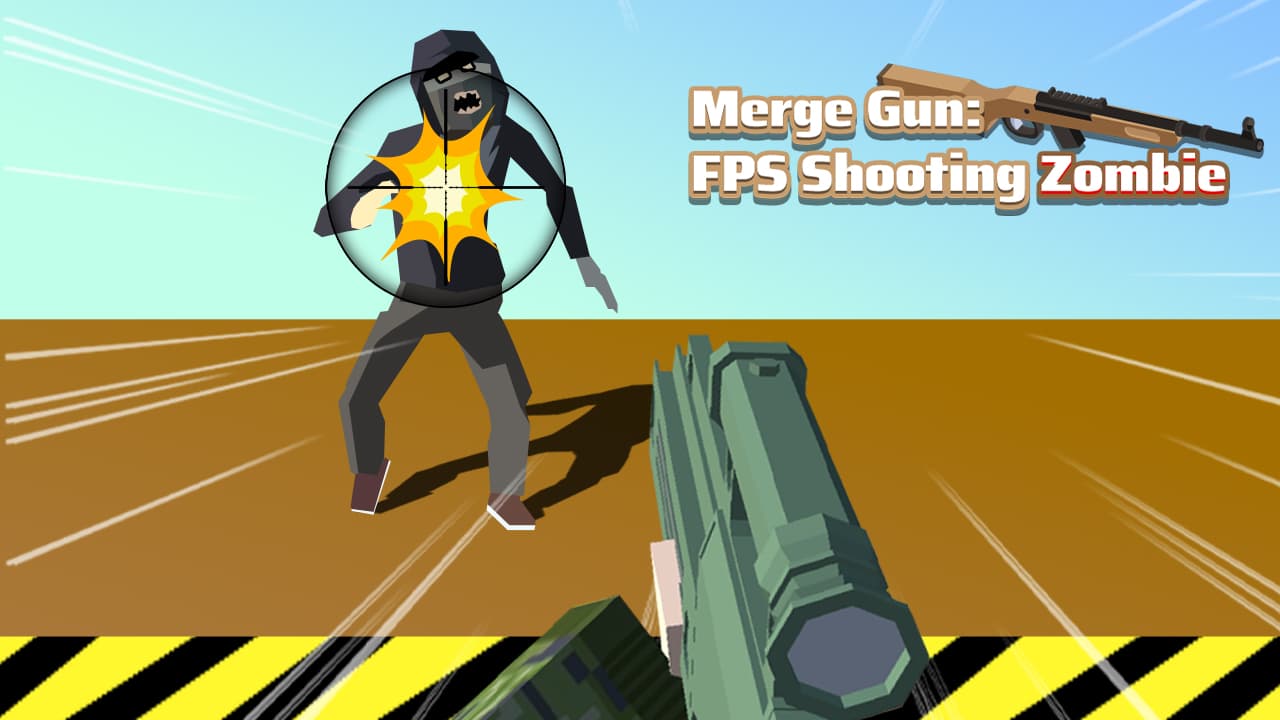 دمج Gun Fps Shooting Zombie
