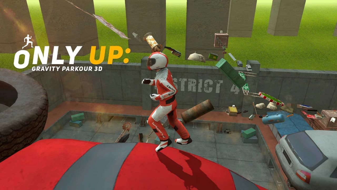 Only Up Gravity Parkour 3D