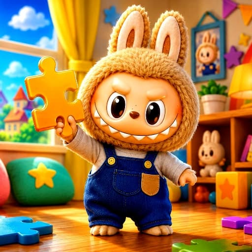 وقت اللغز من Labubu