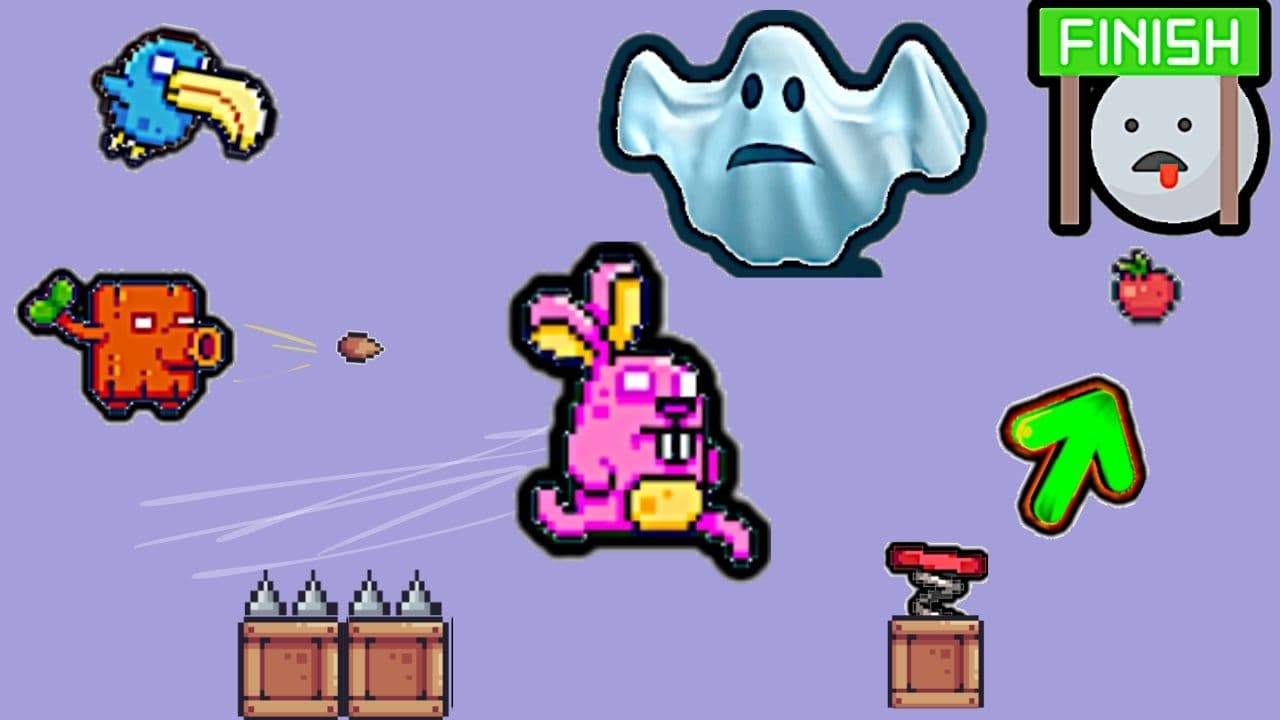 Cute Rabbit's Challenging Adventure
