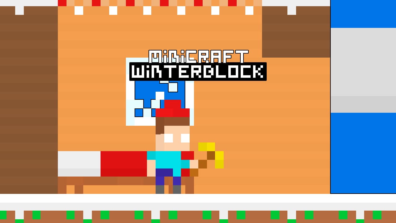 ميني كرافت وينتر بلوك