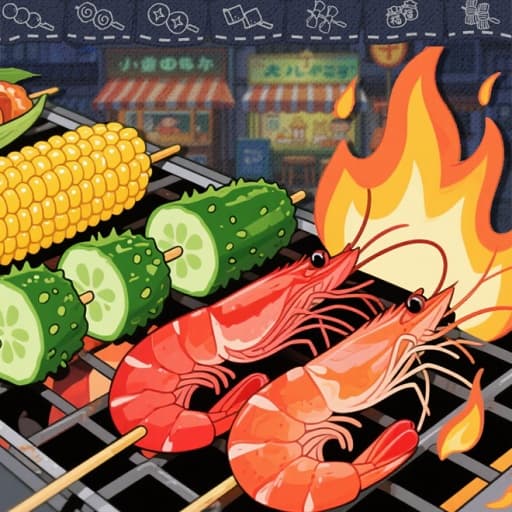 لغز ترتيب الشواء