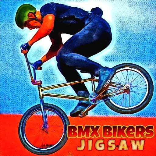 لعبة تركيب راكبي الدراجات BMX