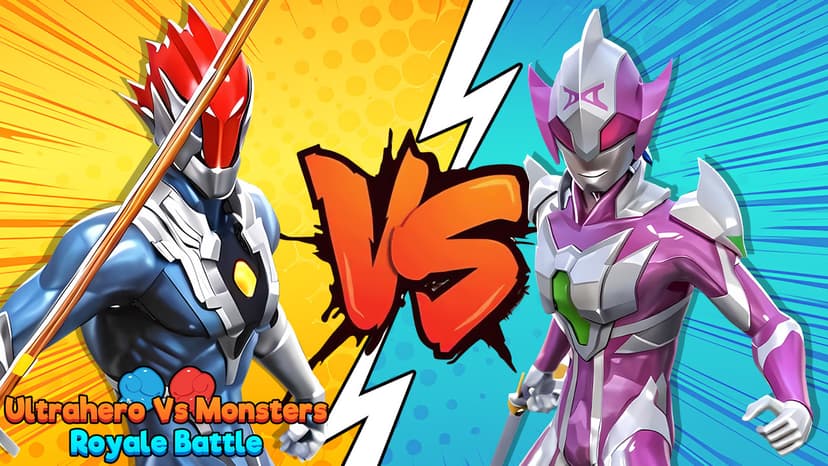 معركة Ultrahero Vs Monsters Royale