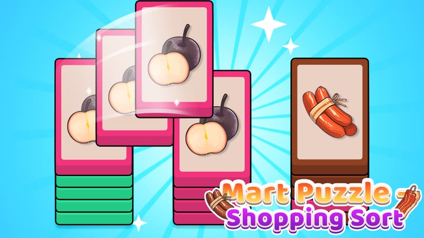 Mart Puzzle Shopping Sort