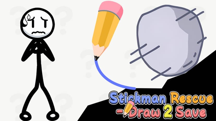 Stickman Rescue Draw 2 حفظ