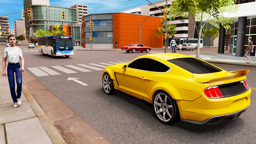 سيارة محاكاة 3D ولعبة السيارات 3D