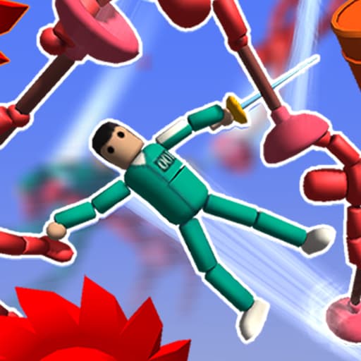 ملعب Stickman Ragdoll