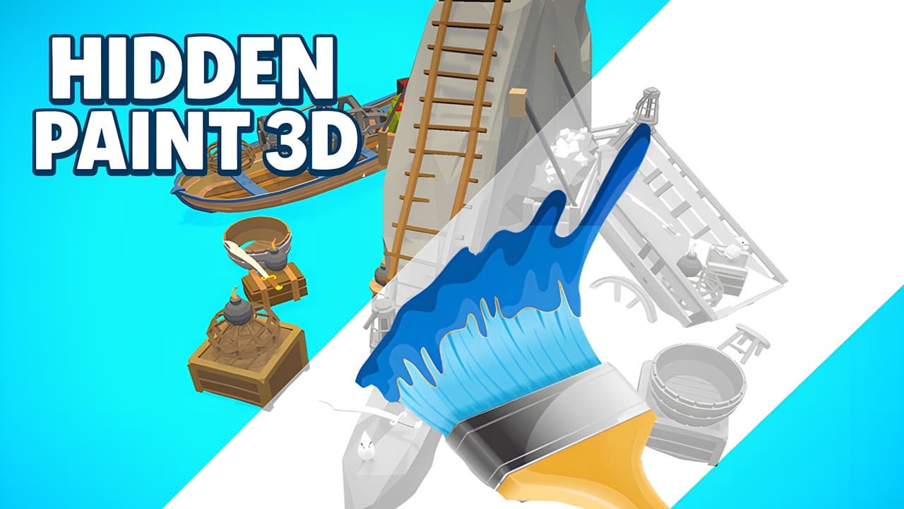 الطلاء المخفي 3D