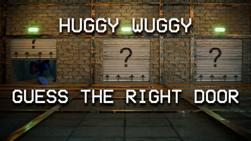 Huggy Wuggy تخمين الباب الصحيح
