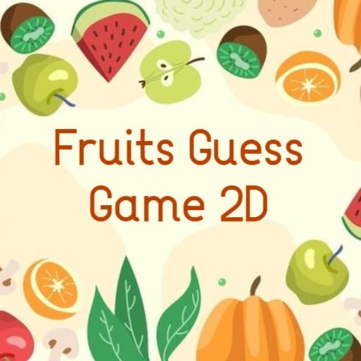 لعبة تخمين الفواكه 2D